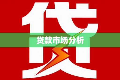 新青贷款市场分析