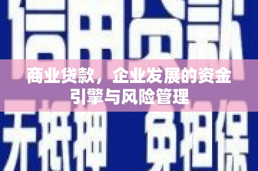 岳塘商业贷款，企业发展的资金引擎与风险管理