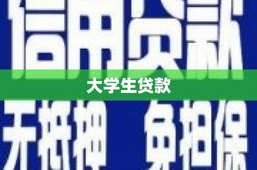 西平大学生贷款