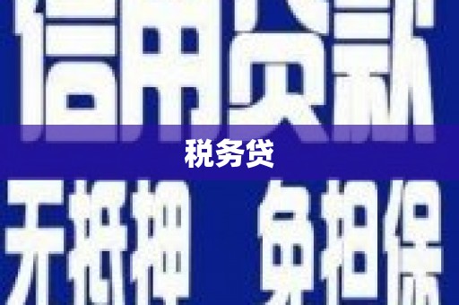 营口税务贷