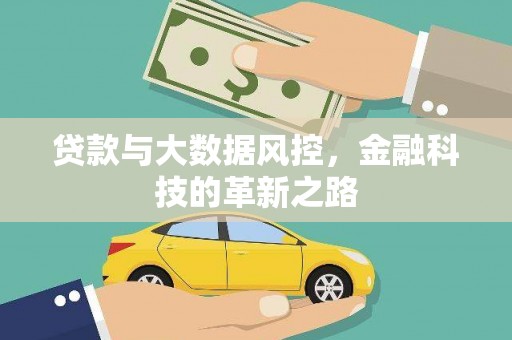 禄丰贷款与大数据风控，金融科技的革新之路