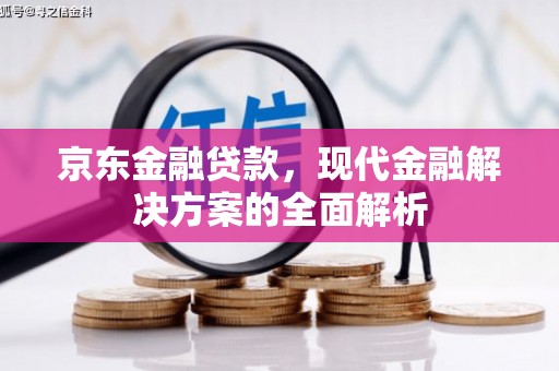 昔阳京东金融贷款，现代金融解决方案的全面解析