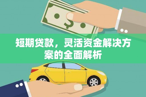 磁县短期贷款，灵活资金解决方案的全面解析