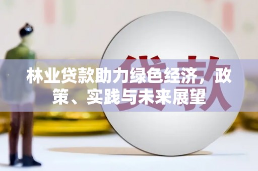 亭湖林业贷款助力绿色经济，政策、实践与未来展望