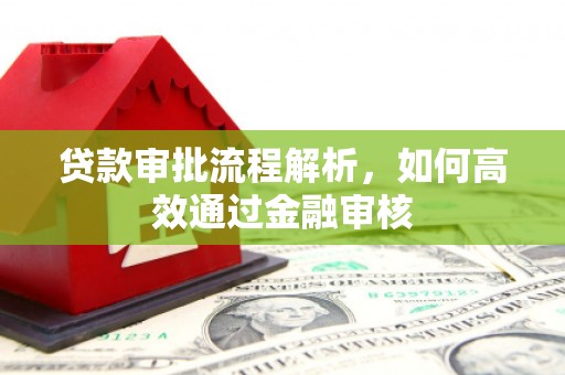 青岛贷款审批流程解析，如何高效通过金融审核