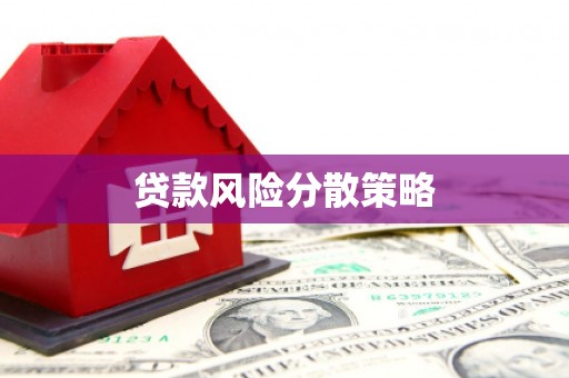 长安贷款风险分散策略