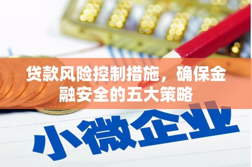 台山贷款风险控制措施，确保金融安全的五大策略