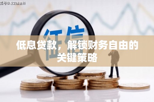 乳源低息贷款，解锁财务自由的关键策略