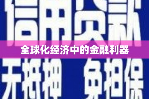 芦淞全球化经济中的金融利器
