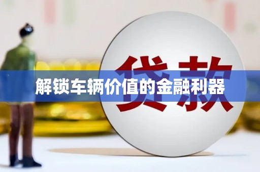天宁解锁车辆价值的金融利器