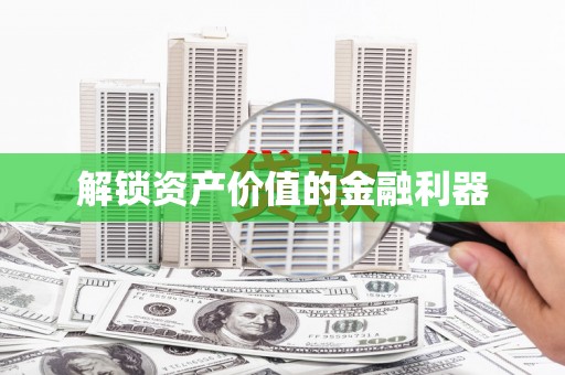 邻水解锁资产价值的金融利器